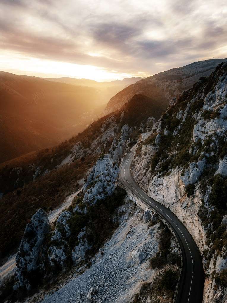 route-napoleon-sunset-from-above