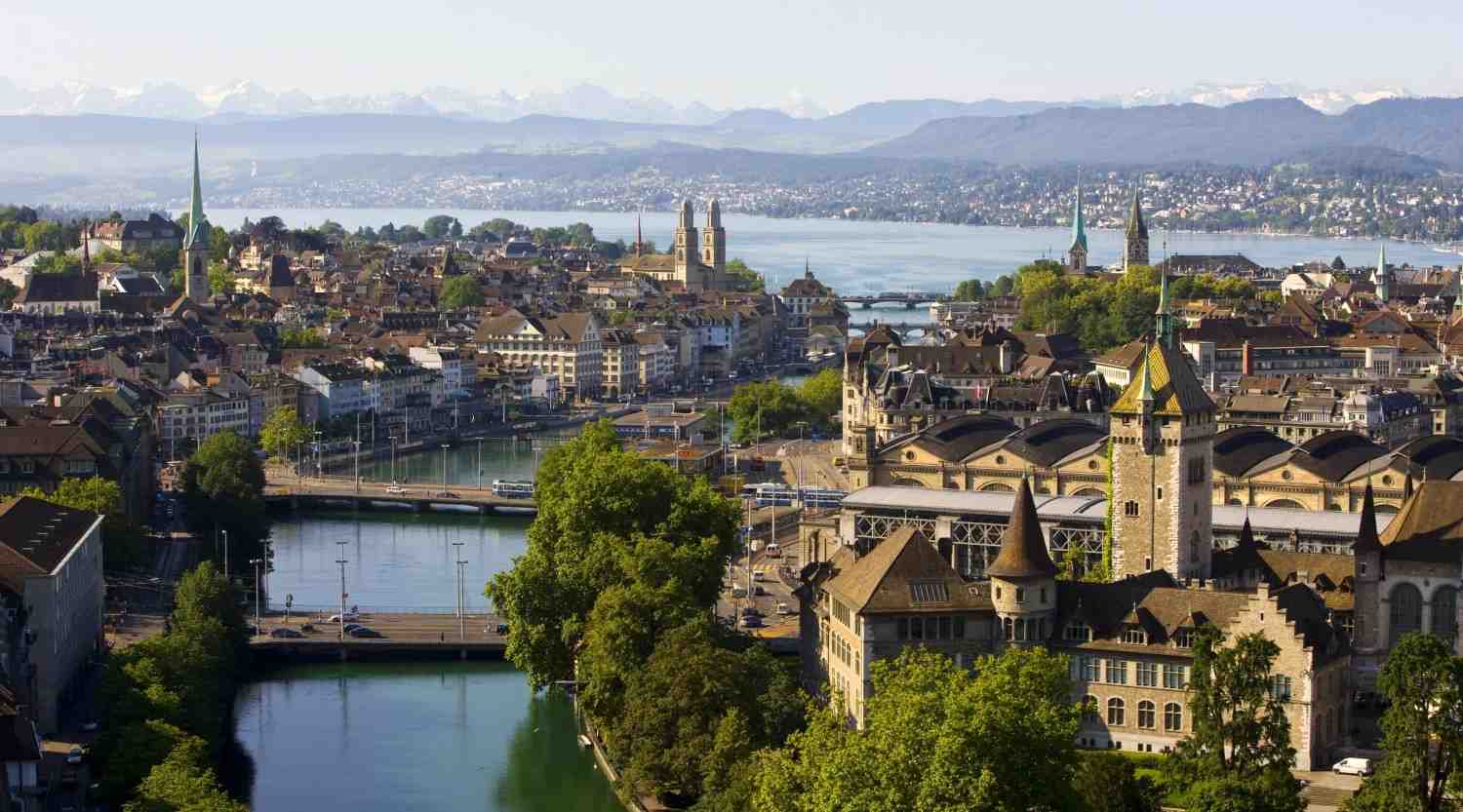 zurich-city-view Zurich-City-and-Mountains-View